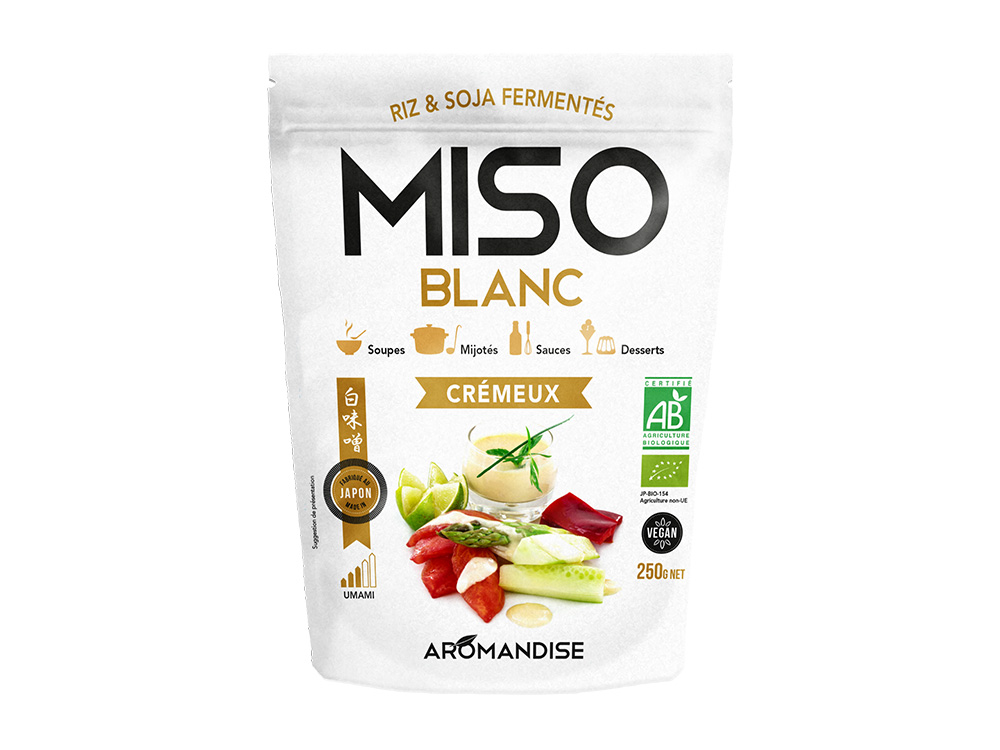 Aromandise Witte miso crème bio 250g - 8480